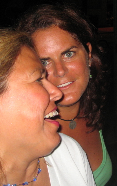 Check out Julie's eyes!